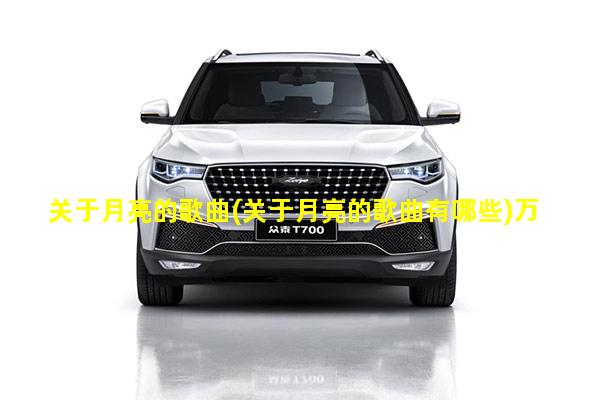 关于月亮的歌曲(关于月亮的歌曲有哪些)万万没想到